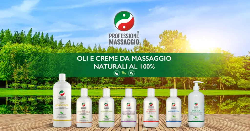 Oli e creme da massaggio Professione Massaggio